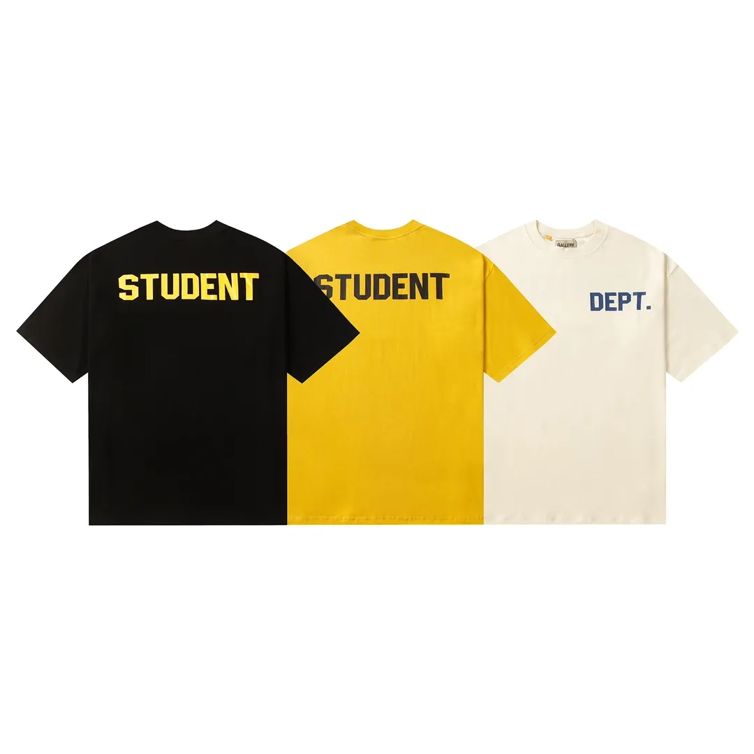 GALLERY.DEPT new summer short-sleeved model number: D3166#P106 color: black apricot yellow code number: S M L XL